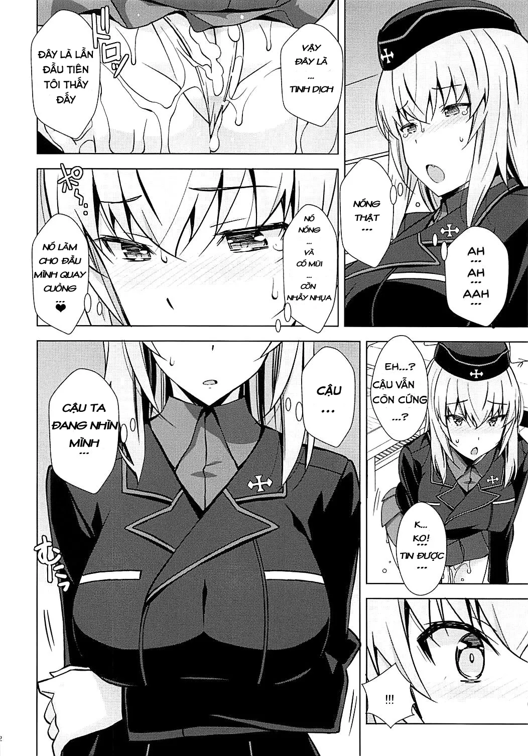 HentaiVN.net - Ảnh 13 - OnaSupo Panzer Erika Hen (Girls und Panzer) - Chap 1