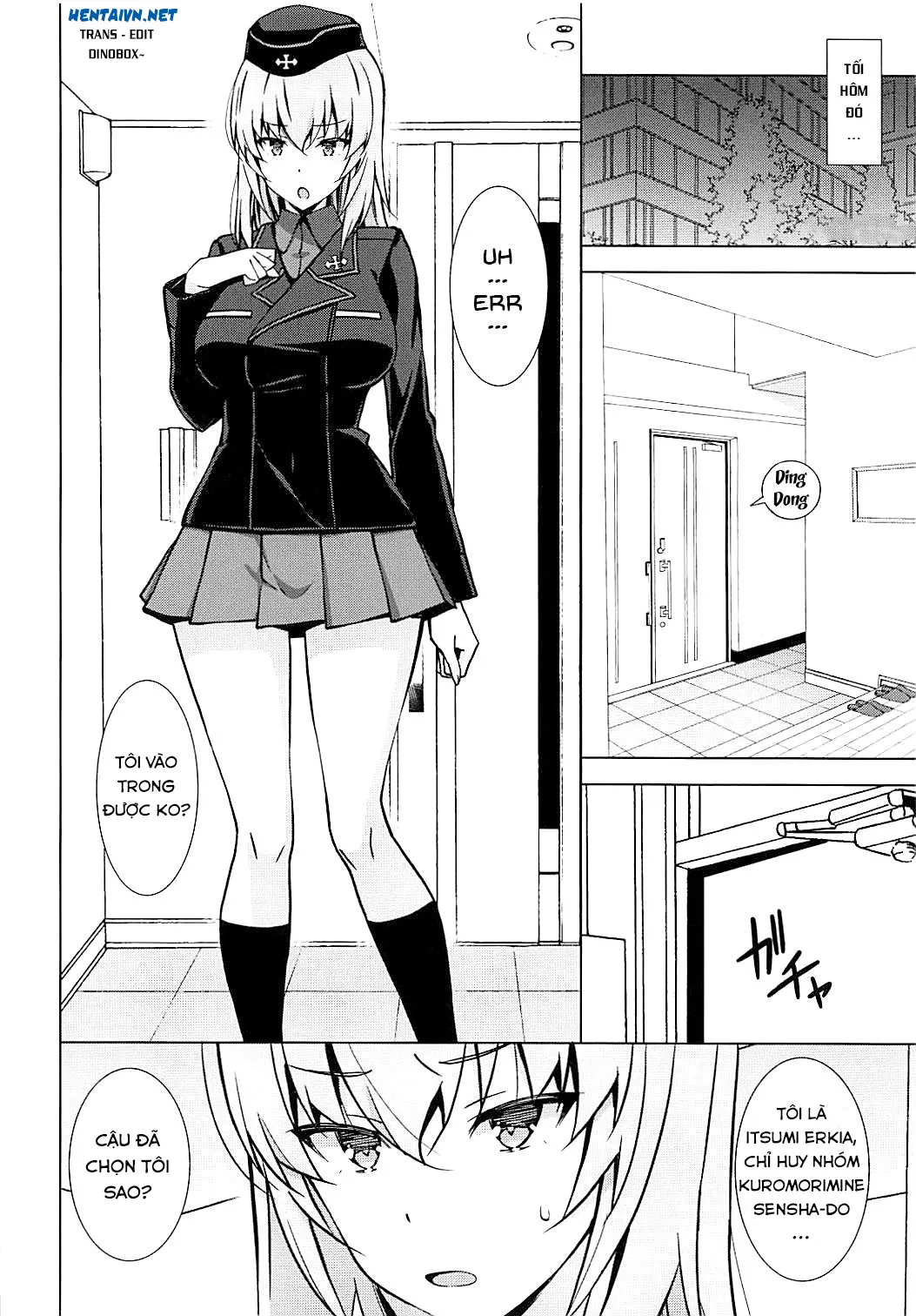 HentaiVN.net - Ảnh 3 - OnaSupo Panzer Erika Hen (Girls und Panzer) - Chap 1