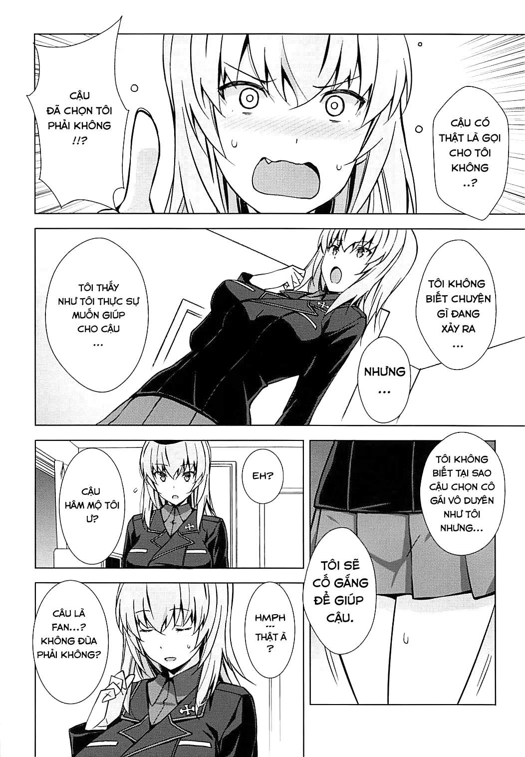 HentaiVN.net - Ảnh 5 - OnaSupo Panzer Erika Hen (Girls und Panzer) - Chap 1