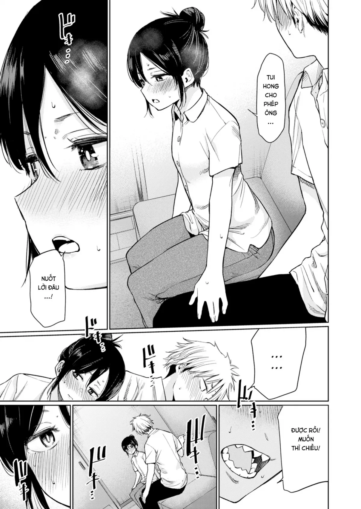 HentaiVN.net - Ảnh 10 - Trông Em Ngốc Nhưng Em Biết Yêu Anh?! [Shijima-san] - Chap 1