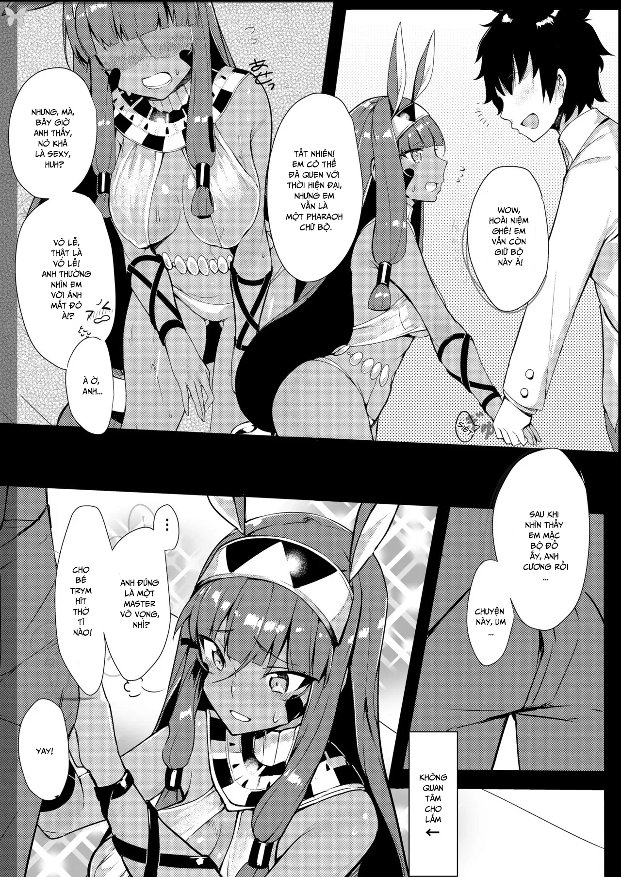 HentaiVN.net - Ảnh 3 - Kaettara Nitocris ga Iru Seikatsu (Fate/Grand Order) [My Love Life with Nitocris at Home (Fate/Grand Order)] - Chap 1