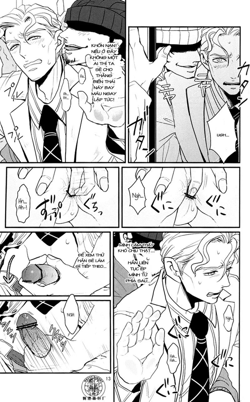 HentaiVN.net - Ảnh 13 - Tàu tới Duwang (JoJo's Bizarre Adventure-Diamond is Unbreakable) [TRAIN PANIC] - Chap 1