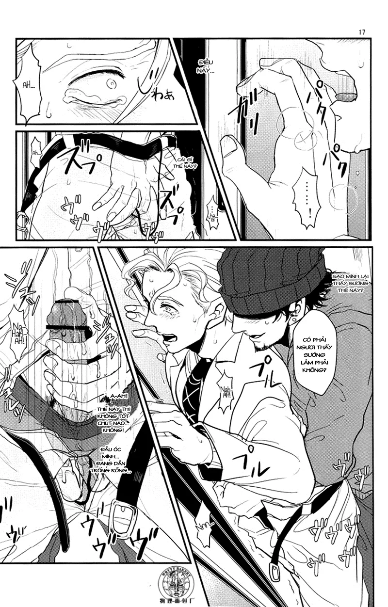 HentaiVN.net - Ảnh 17 - Tàu tới Duwang (JoJo's Bizarre Adventure-Diamond is Unbreakable) [TRAIN PANIC] - Chap 1