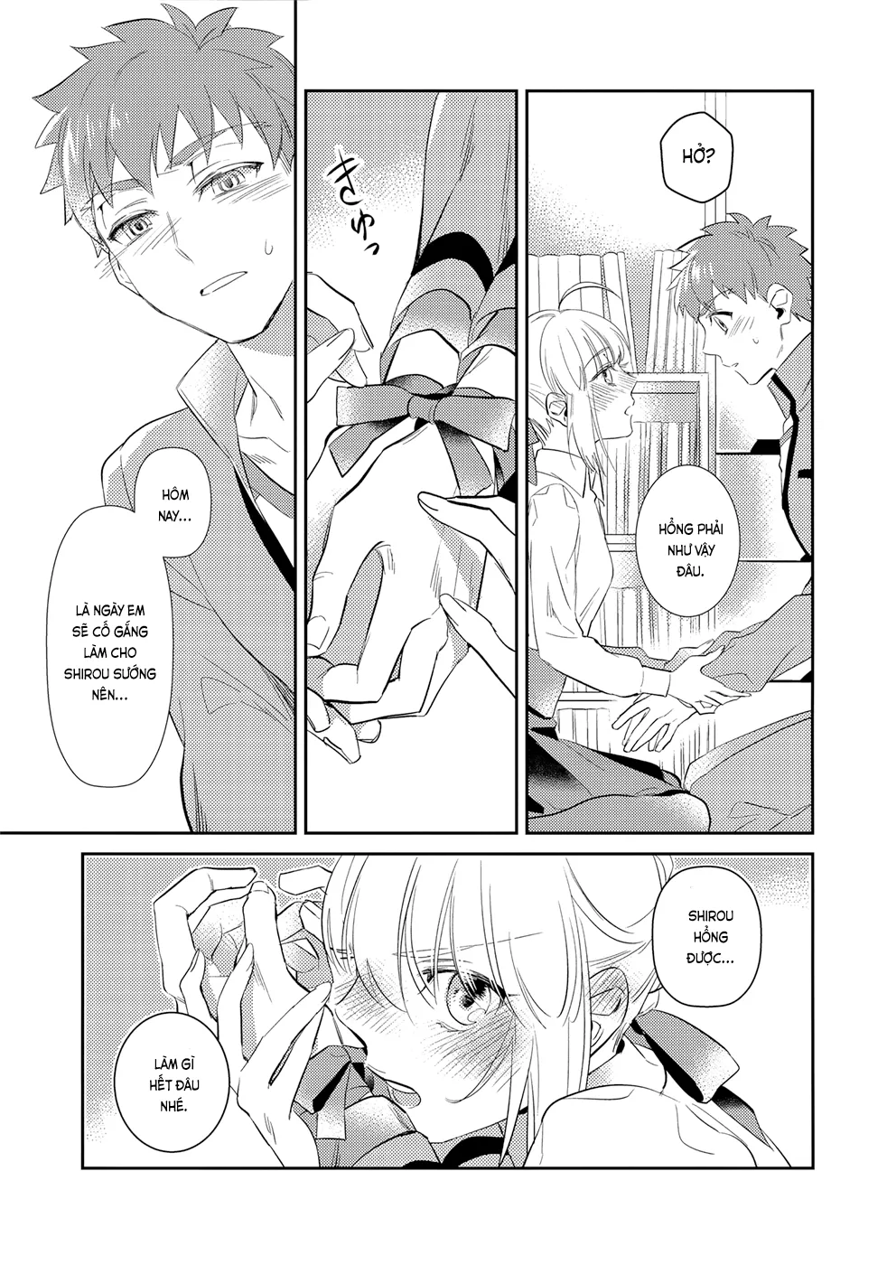 HentaiVN.net - Ảnh 14 - Ma men đưa lối (Fate/stay night) [Nonde Nomarete; のんでのまれて] - Chap 1