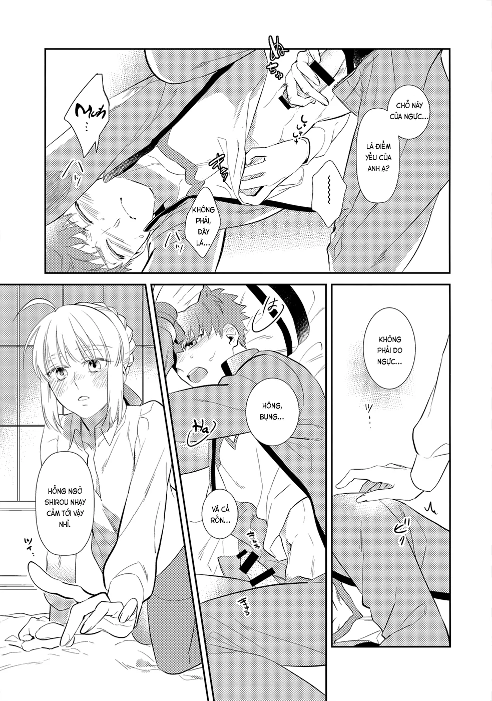 HentaiVN.net - Ảnh 16 - Ma men đưa lối (Fate/stay night) [Nonde Nomarete; のんでのまれて] - Chap 1