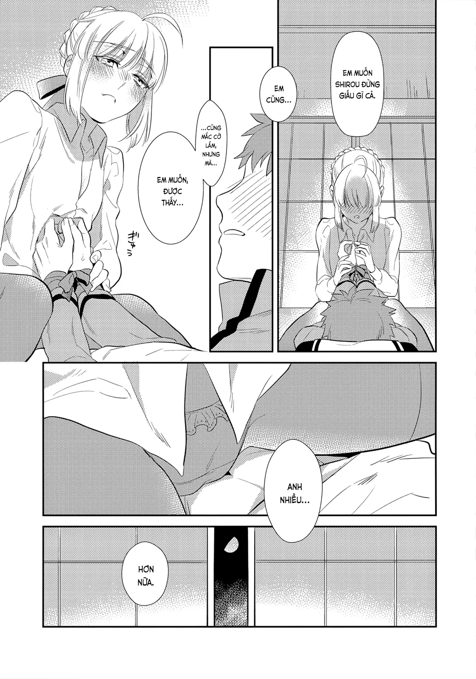 HentaiVN.net - Ảnh 24 - Ma men đưa lối (Fate/stay night) [Nonde Nomarete; のんでのまれて] - Chap 1