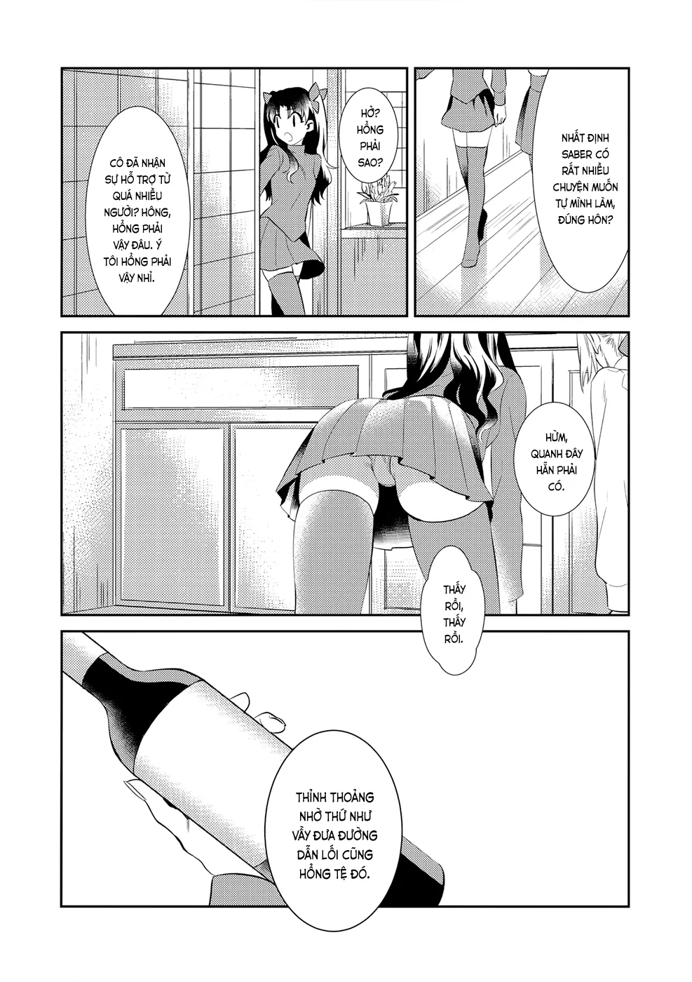 HentaiVN.net - Ảnh 3 - Ma men đưa lối (Fate/stay night) [Nonde Nomarete; のんでのまれて] - Chap 1