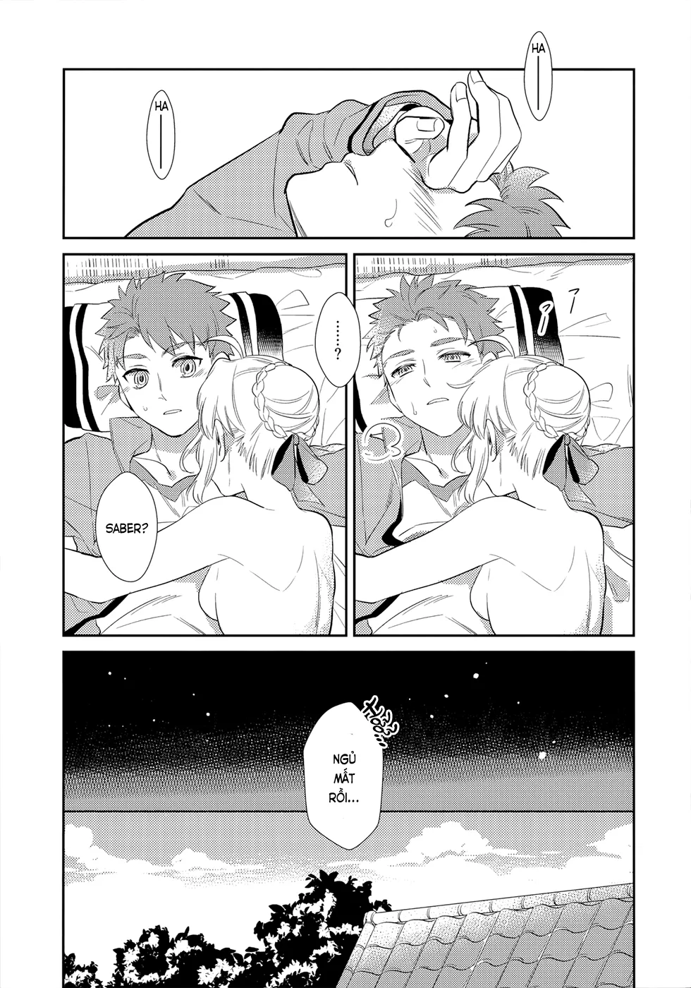 HentaiVN.net - Ảnh 34 - Ma men đưa lối (Fate/stay night) [Nonde Nomarete; のんでのまれて] - Chap 1