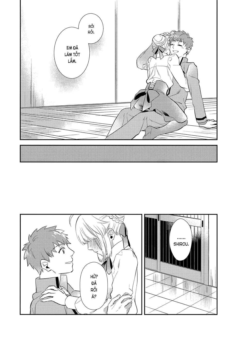 HentaiVN.net - Ảnh 9 - Ma men đưa lối (Fate/stay night) [Nonde Nomarete; のんでのまれて] - Chap 1