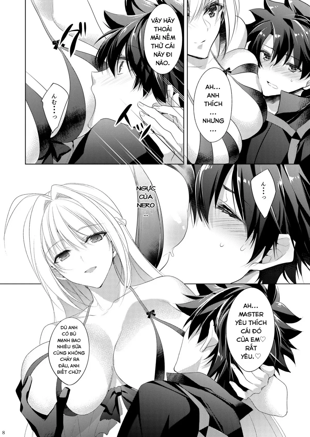 HentaiVN.net - Ảnh 8 - Nero-chama sẽ giúp anh vui vẻ. [Nero-chama ga Amayakashi Ecchi Shite Kureru Hon; ネロちゃまが甘やかしエッチしてくれる本] - Chap 1
