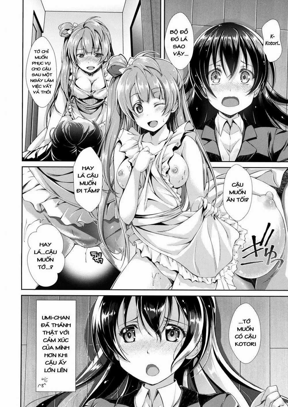 HentaiVN.net - Ảnh 7 - Cherrypie Sensation (Love Live!) - Chap 1