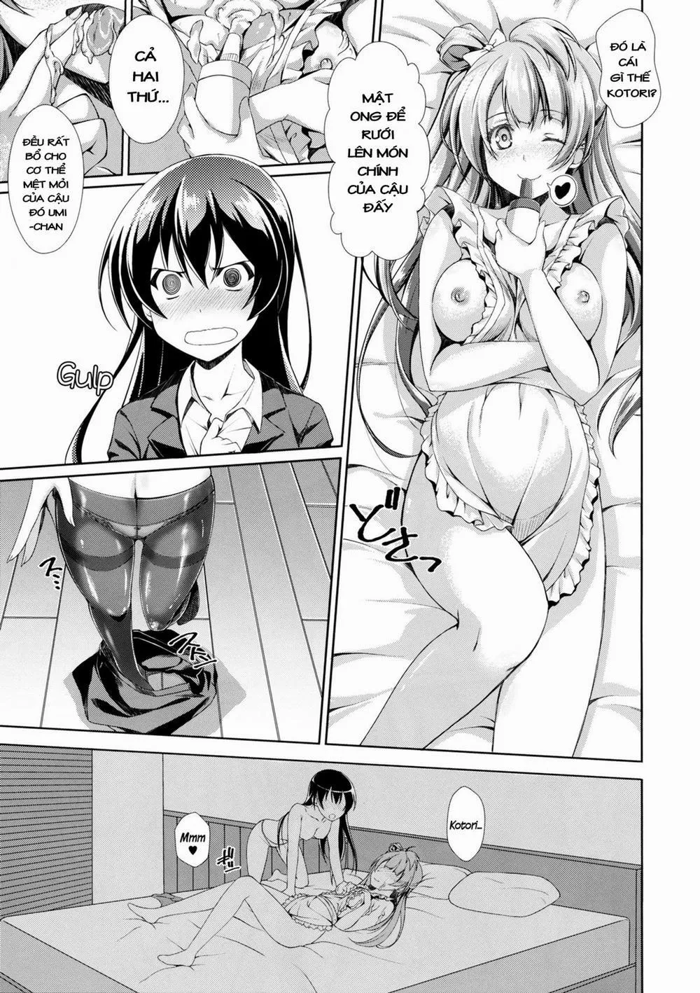 HentaiVN.net - Ảnh 8 - Cherrypie Sensation (Love Live!) - Chap 1
