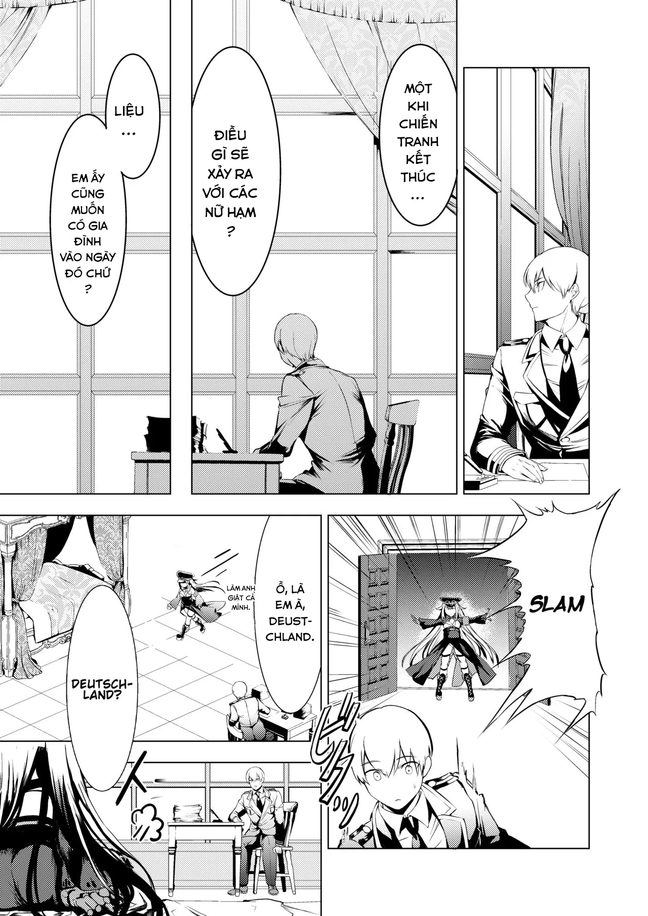HentaiVN.net - Ảnh 9 - Kono Deutschland o kimochi yoku sasenasai!! [Make this Deutschland feel good!!!] - Chap 1