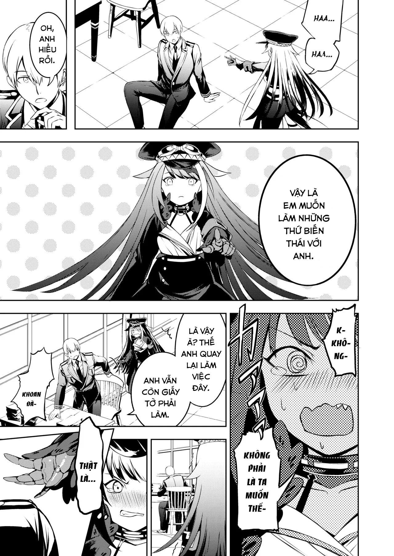 HentaiVN.net - Ảnh 13 - Kono Deutschland o kimochi yoku sasenasai!! [Make this Deutschland feel good!!!] - Chap 1