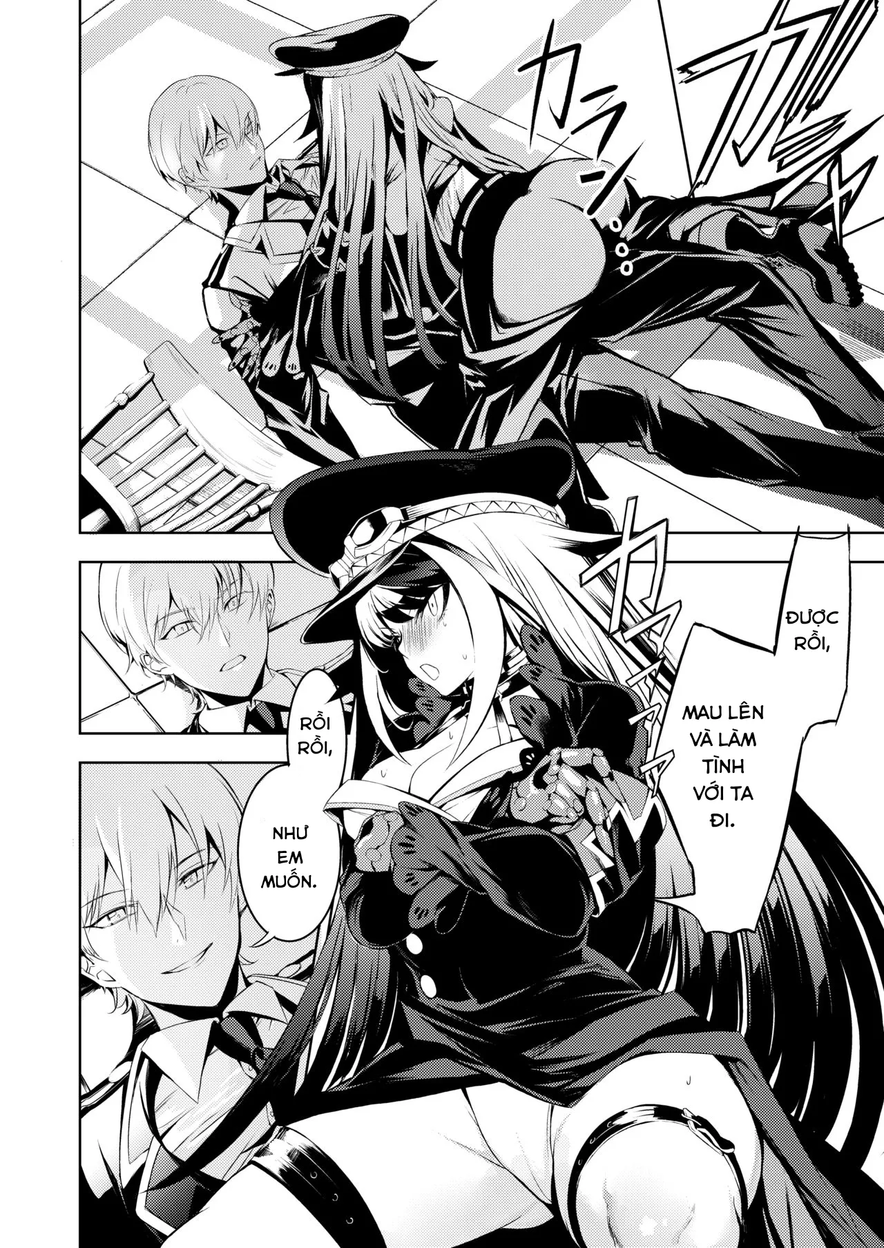 HentaiVN.net - Ảnh 14 - Kono Deutschland o kimochi yoku sasenasai!! [Make this Deutschland feel good!!!] - Chap 1