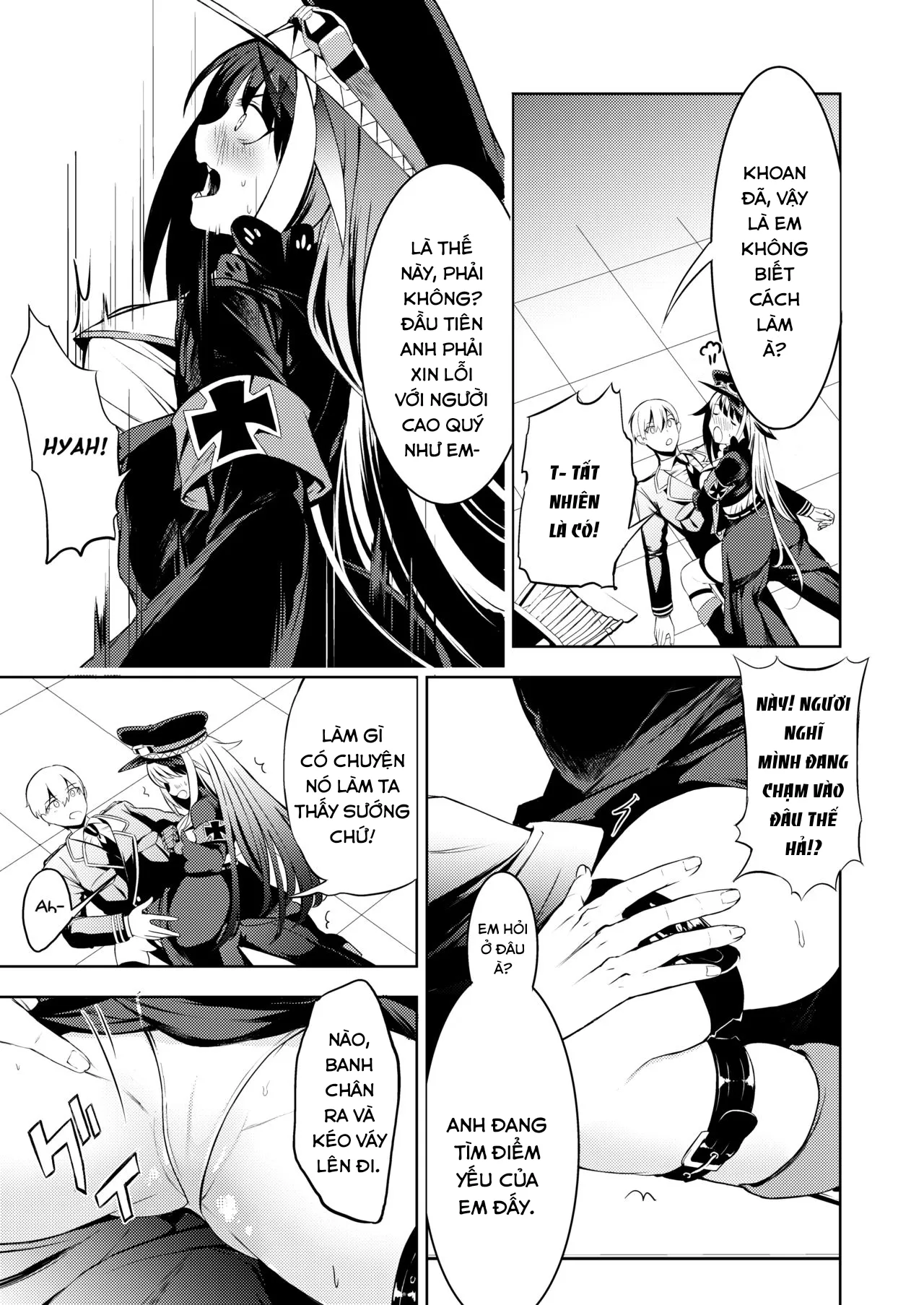 HentaiVN.net - Ảnh 15 - Kono Deutschland o kimochi yoku sasenasai!! [Make this Deutschland feel good!!!] - Chap 1