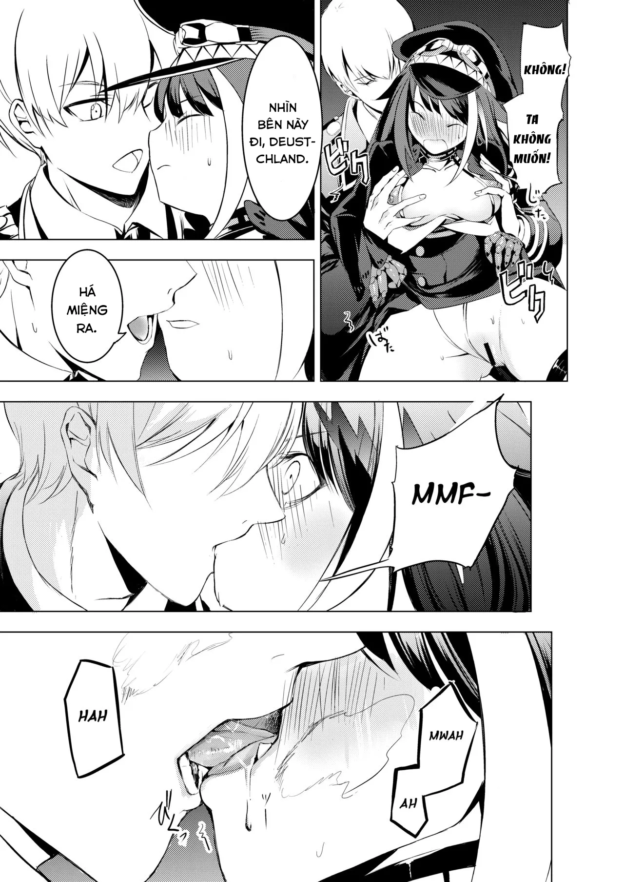 HentaiVN.net - Ảnh 20 - Kono Deutschland o kimochi yoku sasenasai!! [Make this Deutschland feel good!!!] - Chap 1
