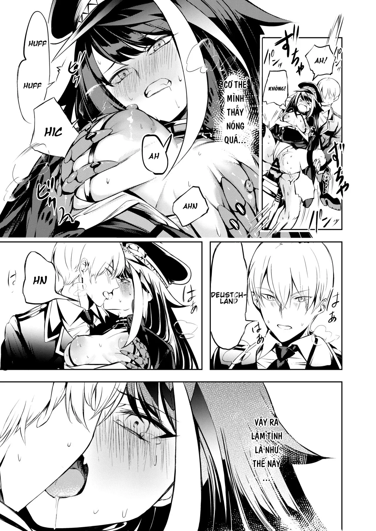 HentaiVN.net - Ảnh 26 - Kono Deutschland o kimochi yoku sasenasai!! [Make this Deutschland feel good!!!] - Chap 1