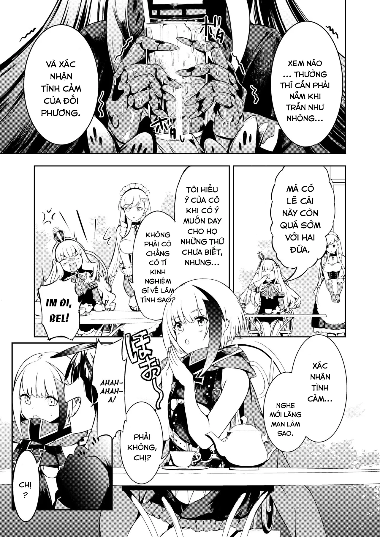 HentaiVN.net - Ảnh 5 - Kono Deutschland o kimochi yoku sasenasai!! [Make this Deutschland feel good!!!] - Chap 1