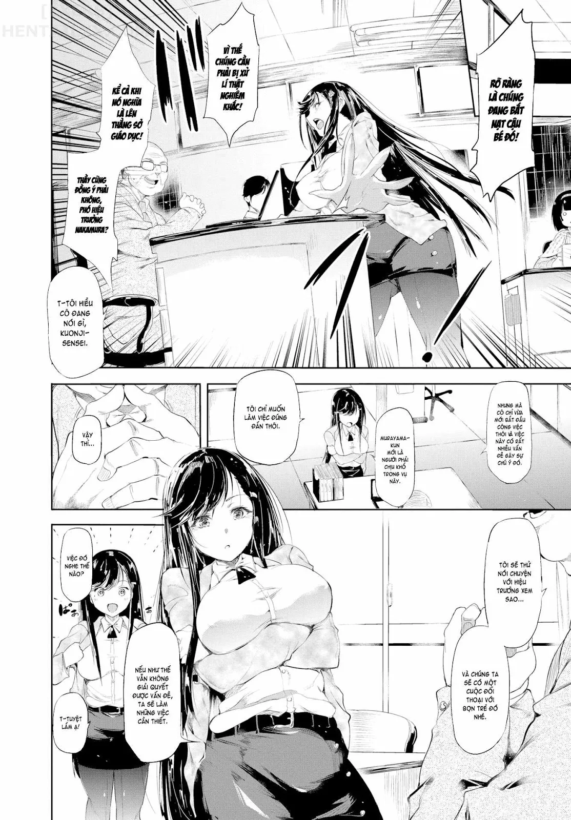 HentaiVN.net - Ảnh 3 - Depraved Educator - Chap 1