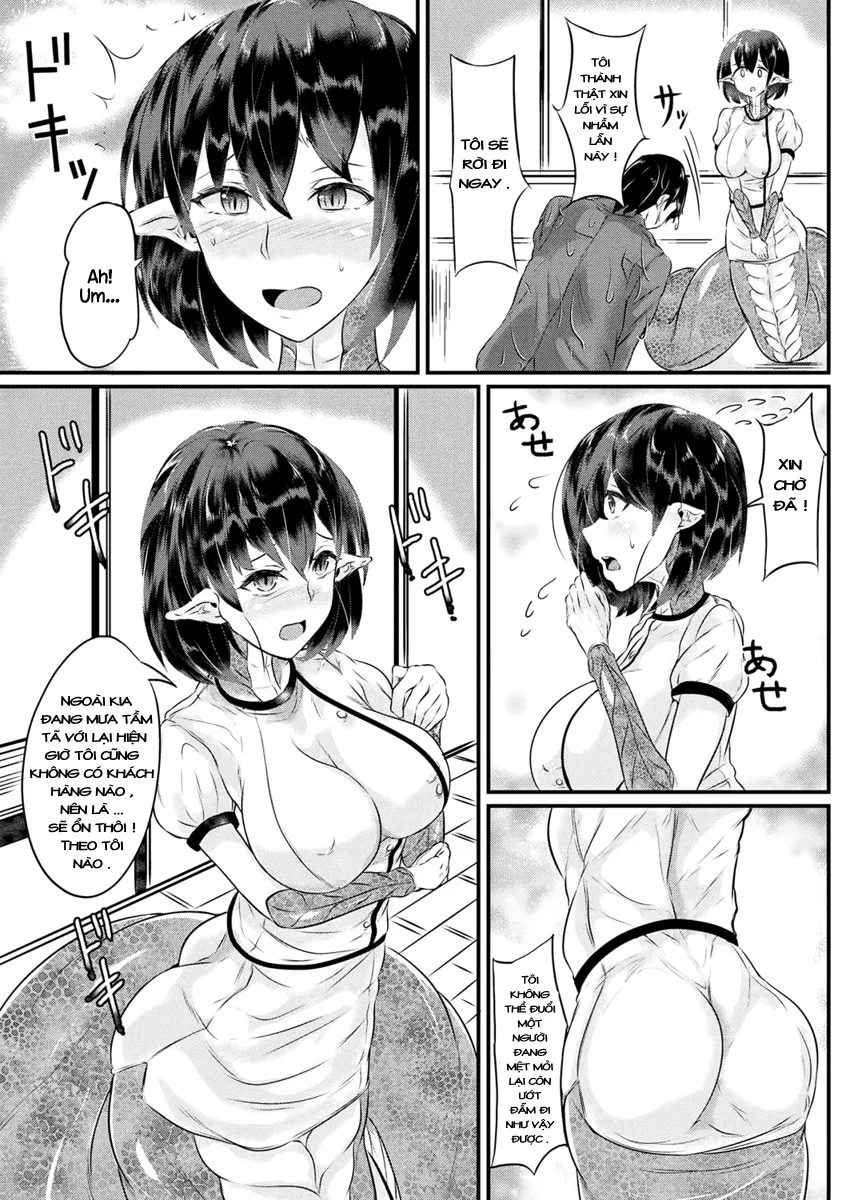 HentaiVN.net - Ảnh 4 - Weekday Lamia Massage [Heijitsu no Lamia Massage] - Chap 1