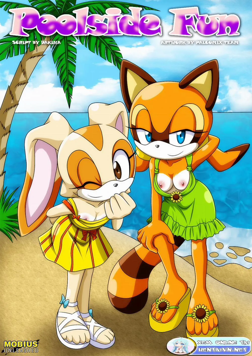 HentaiVN.net - Ảnh 1 - Poolside Fun (Sonic) - Chap 1
