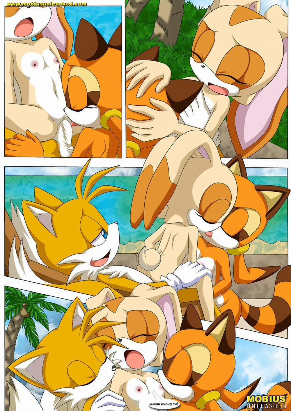 HentaiVN.net - Ảnh 7 - Poolside Fun (Sonic) - Chap 1