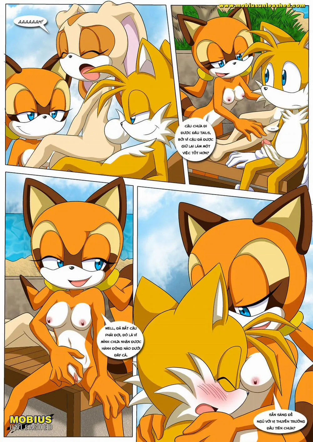HentaiVN.net - Ảnh 8 - Poolside Fun (Sonic) - Chap 1