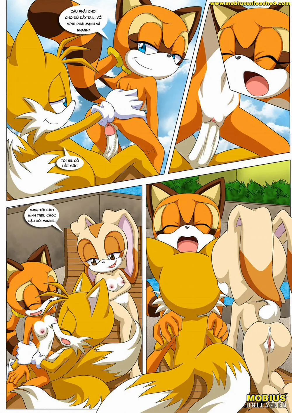 HentaiVN.net - Ảnh 9 - Poolside Fun (Sonic) - Chap 1