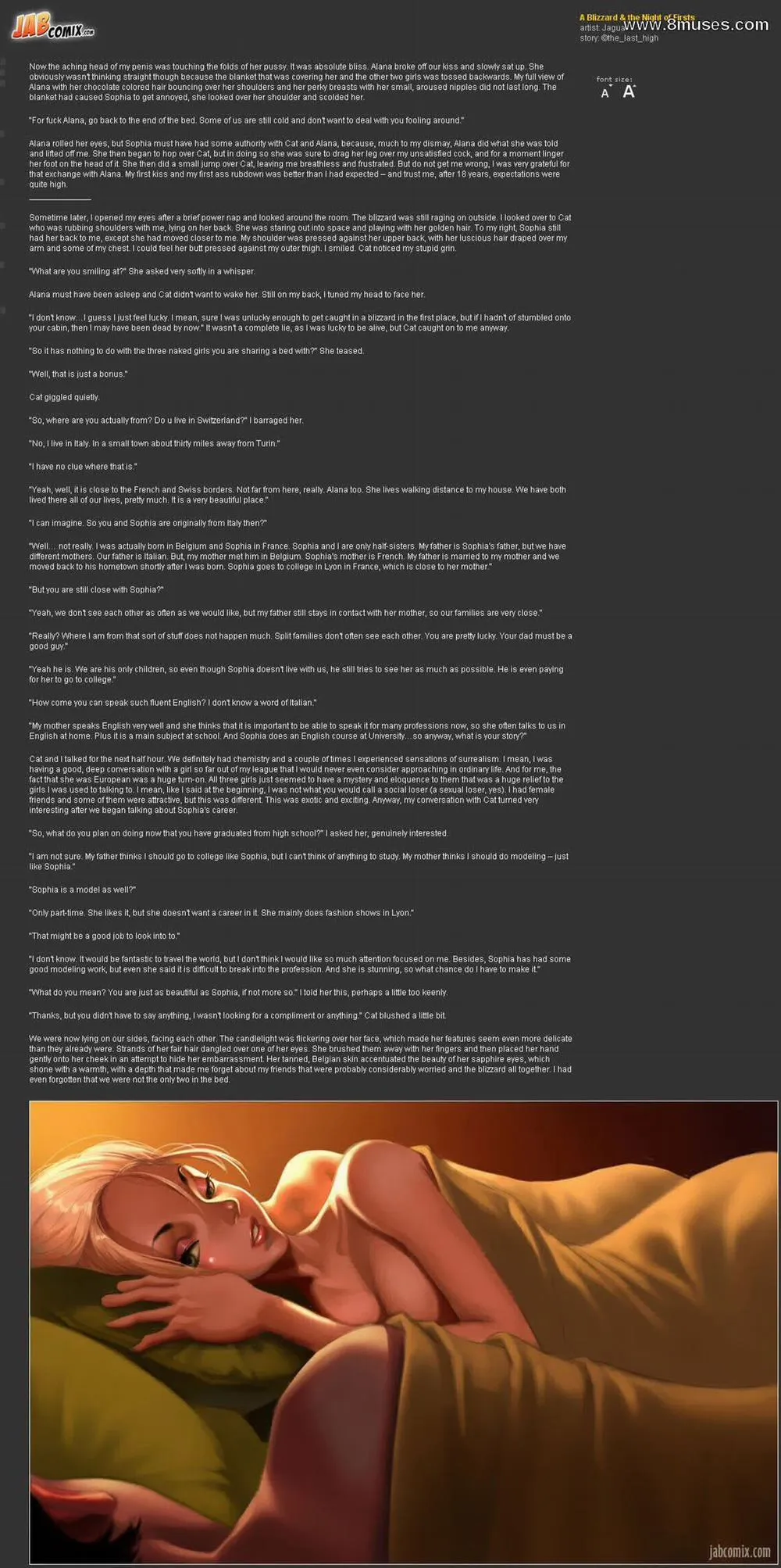 HentaiVN.net - Ảnh 12 - A BLIZZARD NIGHT OF FIRSTS - Chap 1
