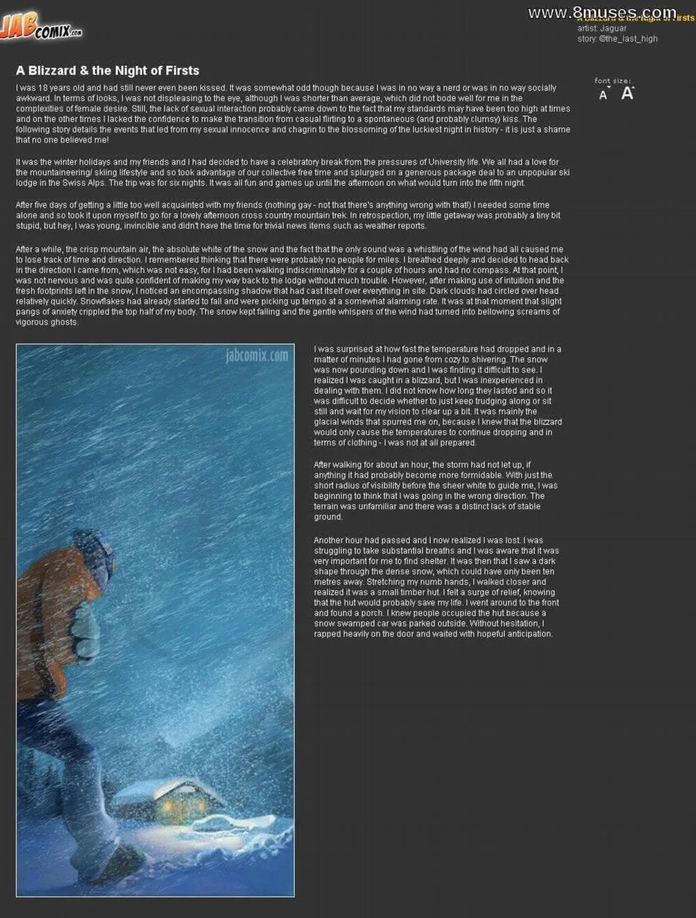 HentaiVN.net - Ảnh 2 - A BLIZZARD NIGHT OF FIRSTS - Chap 1