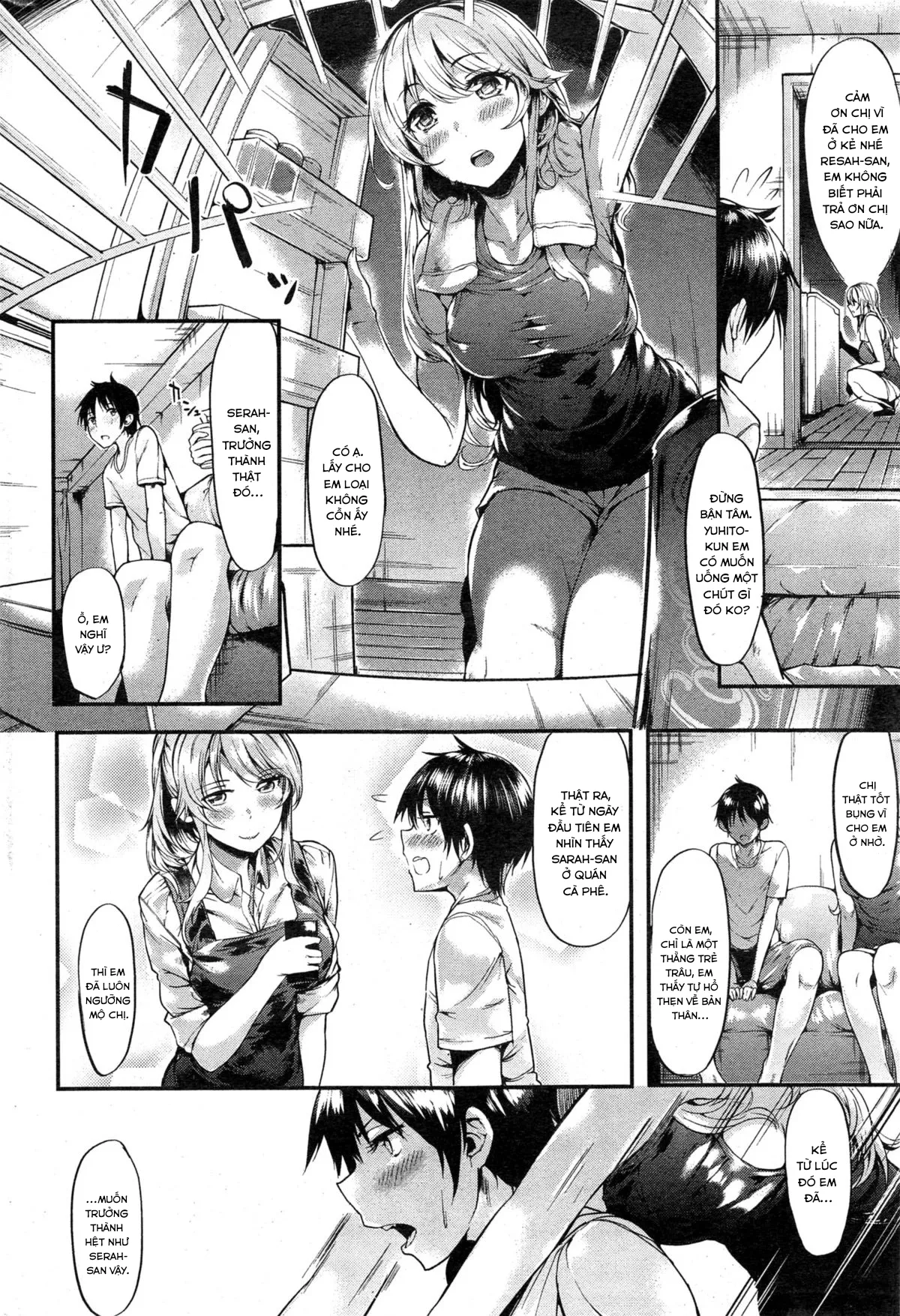 HentaiVN.net - Ảnh 5 - Mùa hè năm đó, tôi đã phải lòng onee-chan [Saudade] - Chap 1