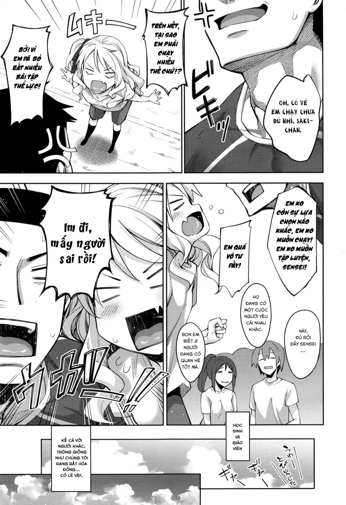 HentaiVN.net - Ảnh 5 - Undou Shiyo - Trying to H?exercise♥ - Chap 1