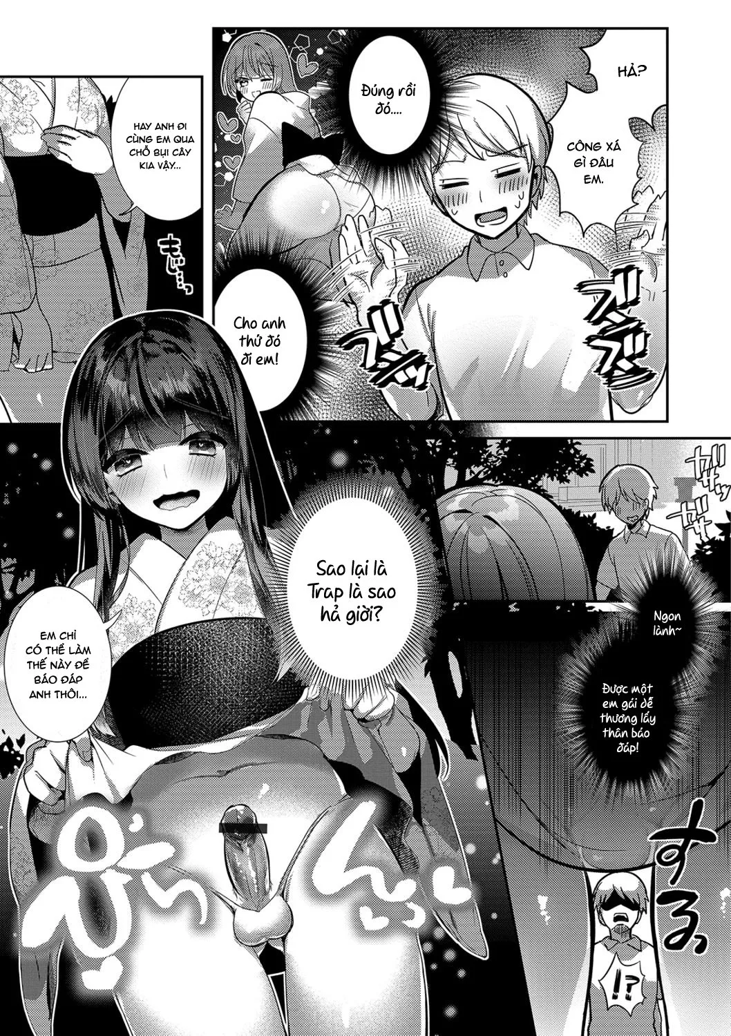 HentaiVN.net - Ảnh 4 - Kami-sama no Ongaeshiex! - Chap 1