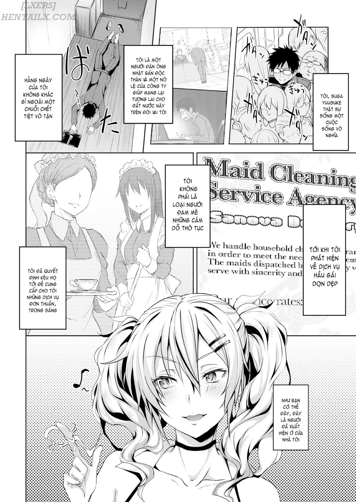 HentaiVN.net - Ảnh 5 - Bitch Servant [Comic X-Eros #60] - Chap 1