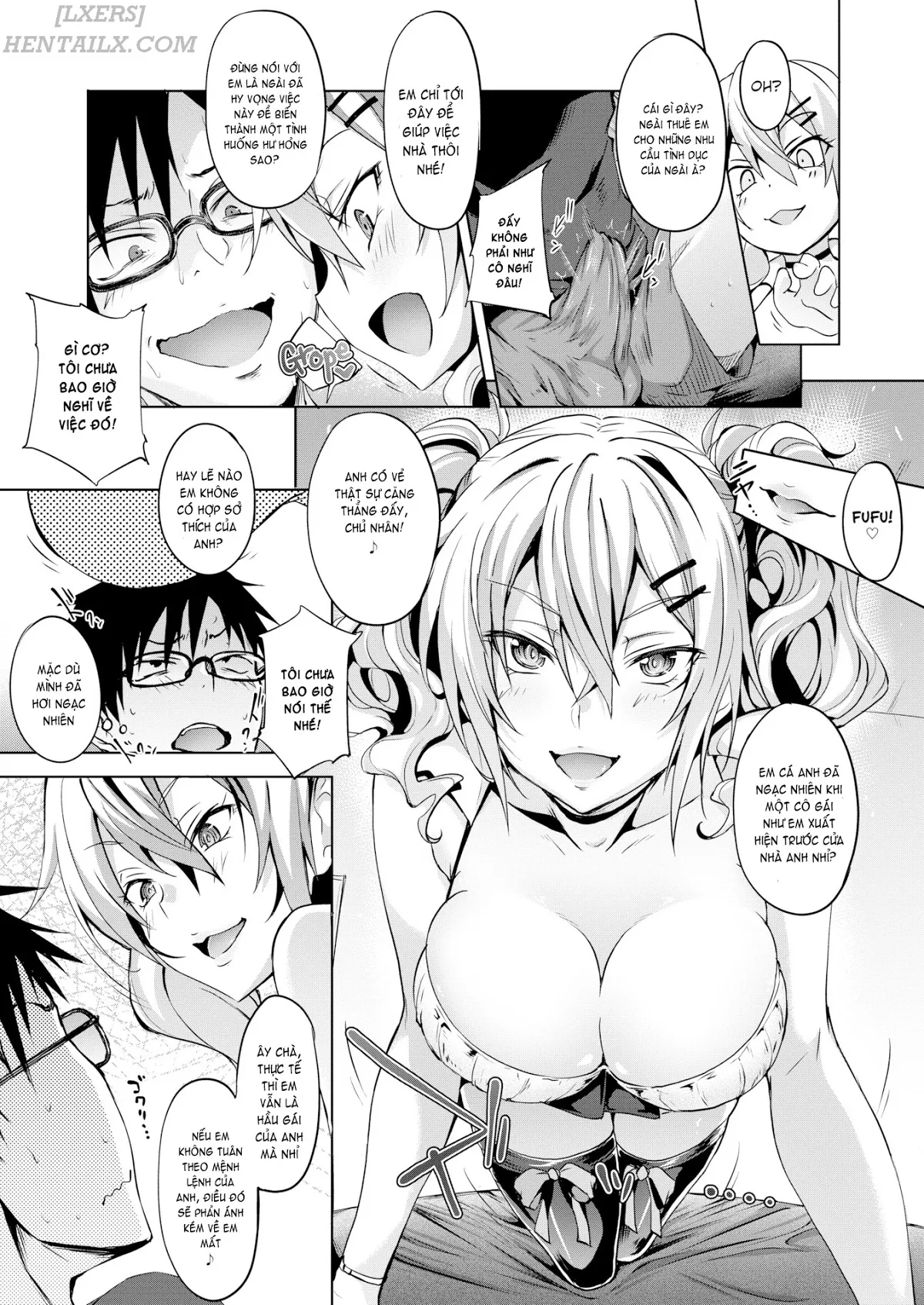 HentaiVN.net - Ảnh 8 - Bitch Servant [Comic X-Eros #60] - Chap 1