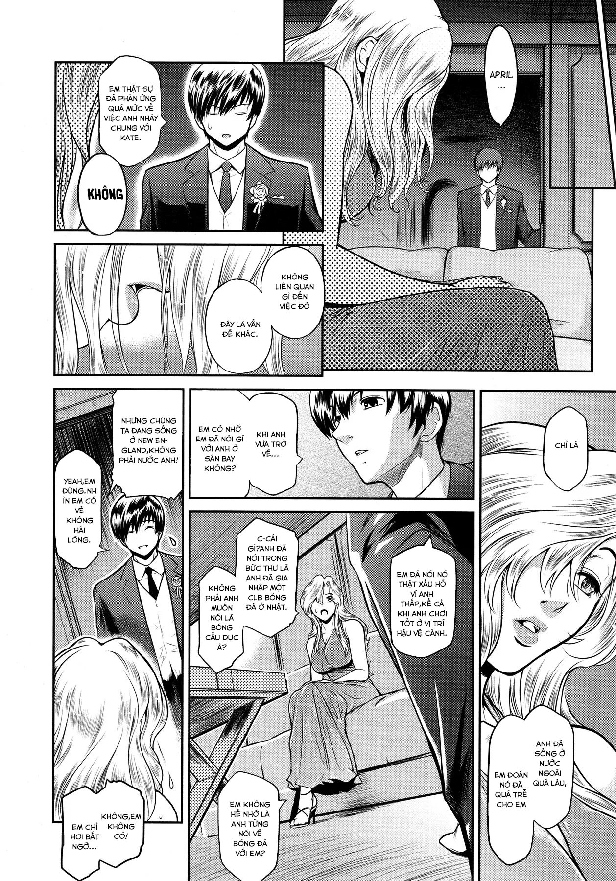 HentaiVN.net - Ảnh 10 - A Is For April - Chap 1