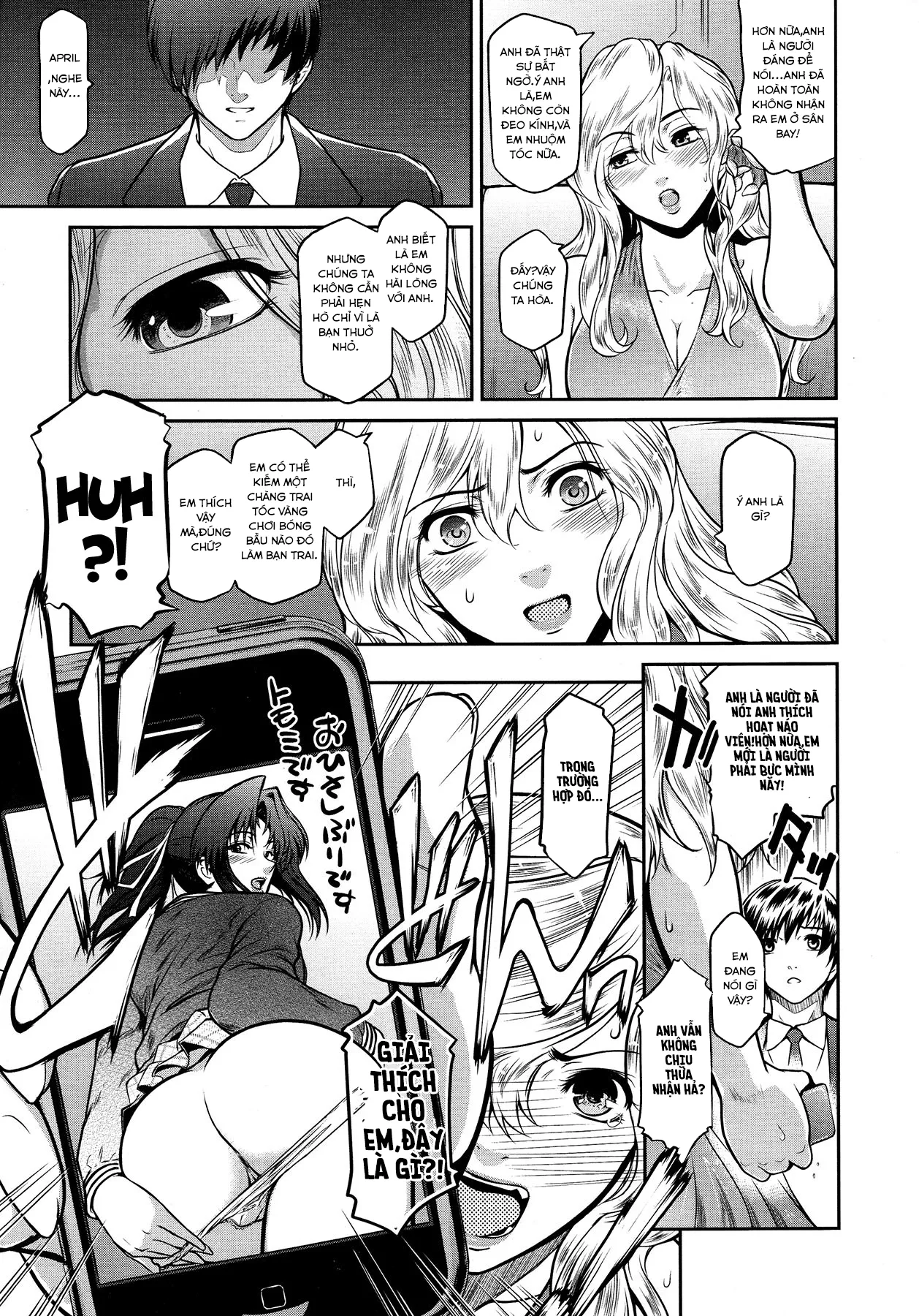 HentaiVN.net - Ảnh 11 - A Is For April - Chap 1