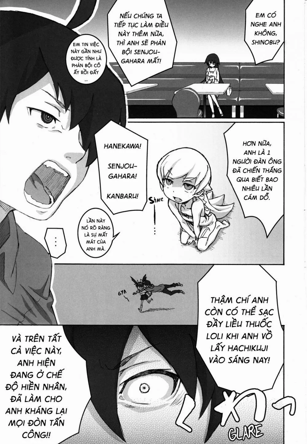 HentaiVN.net - Ảnh 13 - Shujuu No Kankei! - The Relation Of Master To Servant (Bakemonogatari) - Chap 1