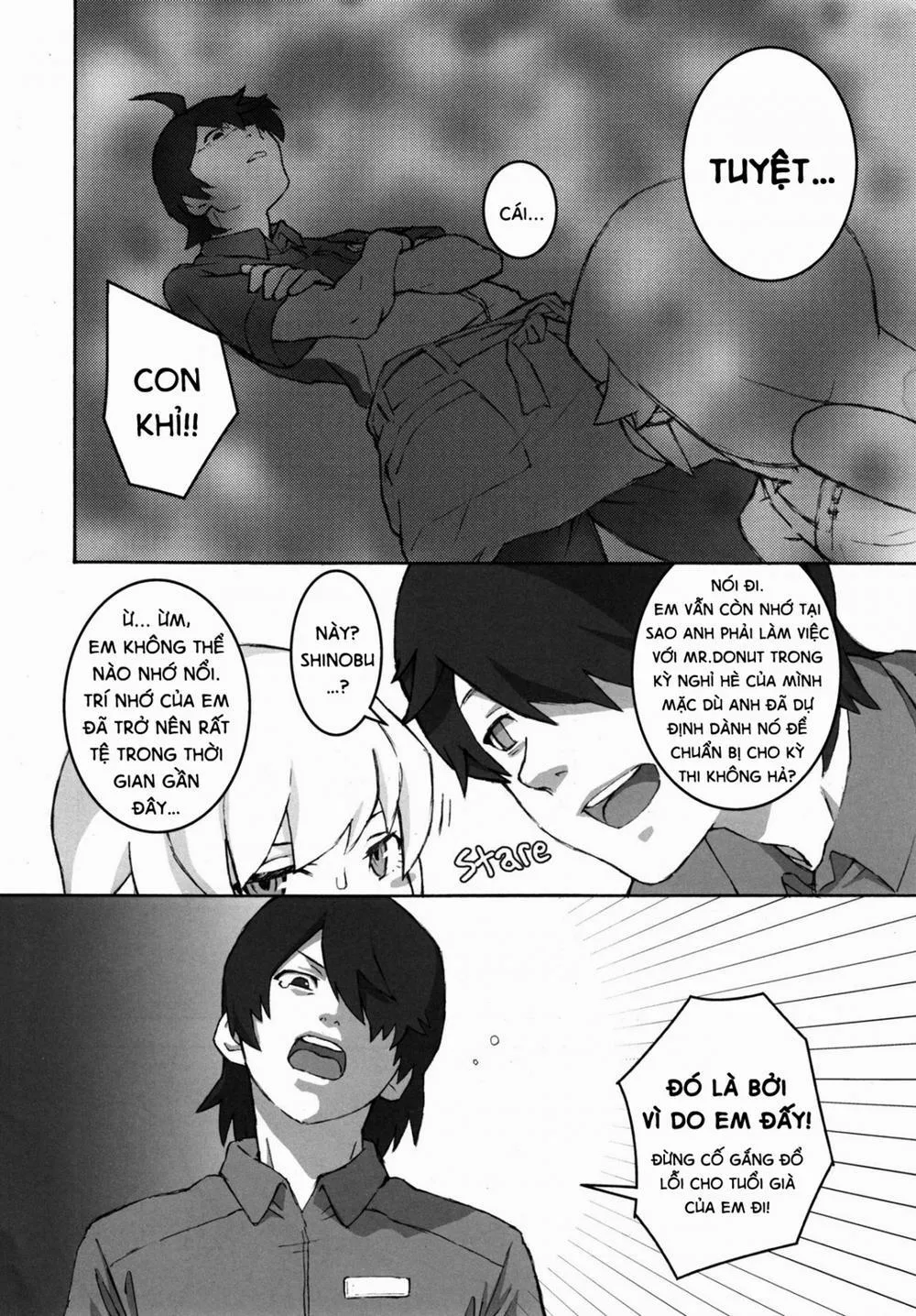 HentaiVN.net - Ảnh 4 - Shujuu No Kankei! - The Relation Of Master To Servant (Bakemonogatari) - Chap 1