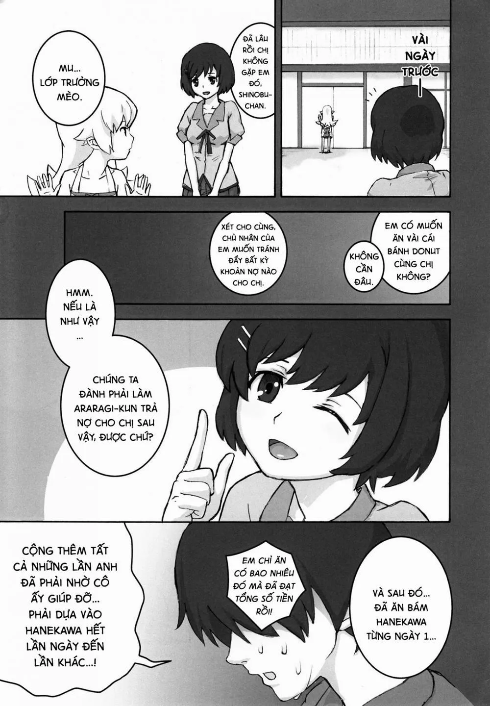 HentaiVN.net - Ảnh 5 - Shujuu No Kankei! - The Relation Of Master To Servant (Bakemonogatari) - Chap 1