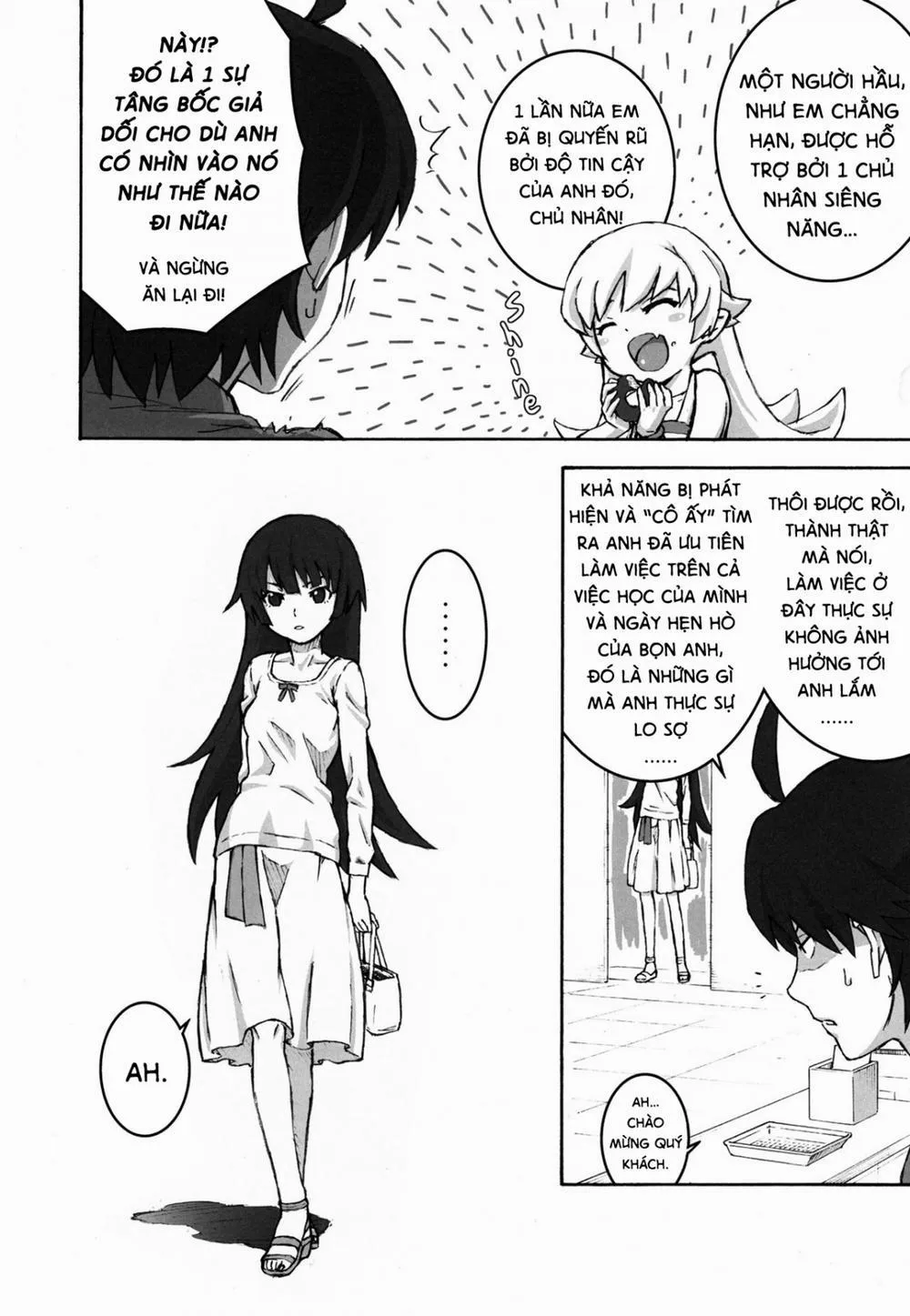 HentaiVN.net - Ảnh 6 - Shujuu No Kankei! - The Relation Of Master To Servant (Bakemonogatari) - Chap 1