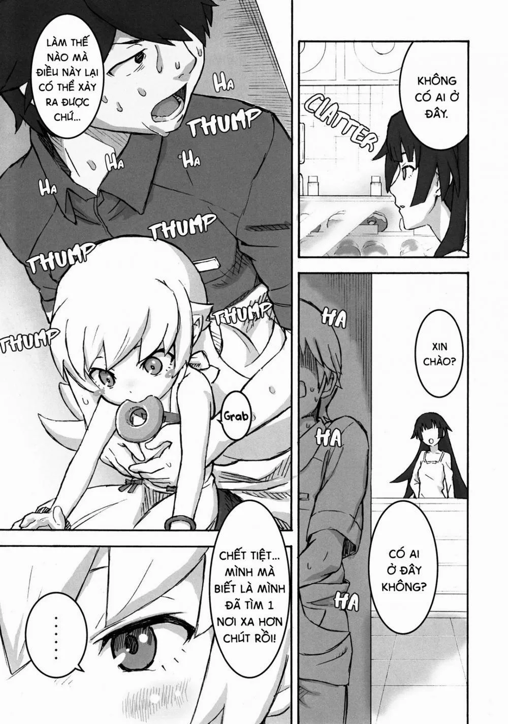 HentaiVN.net - Ảnh 7 - Shujuu No Kankei! - The Relation Of Master To Servant (Bakemonogatari) - Chap 1