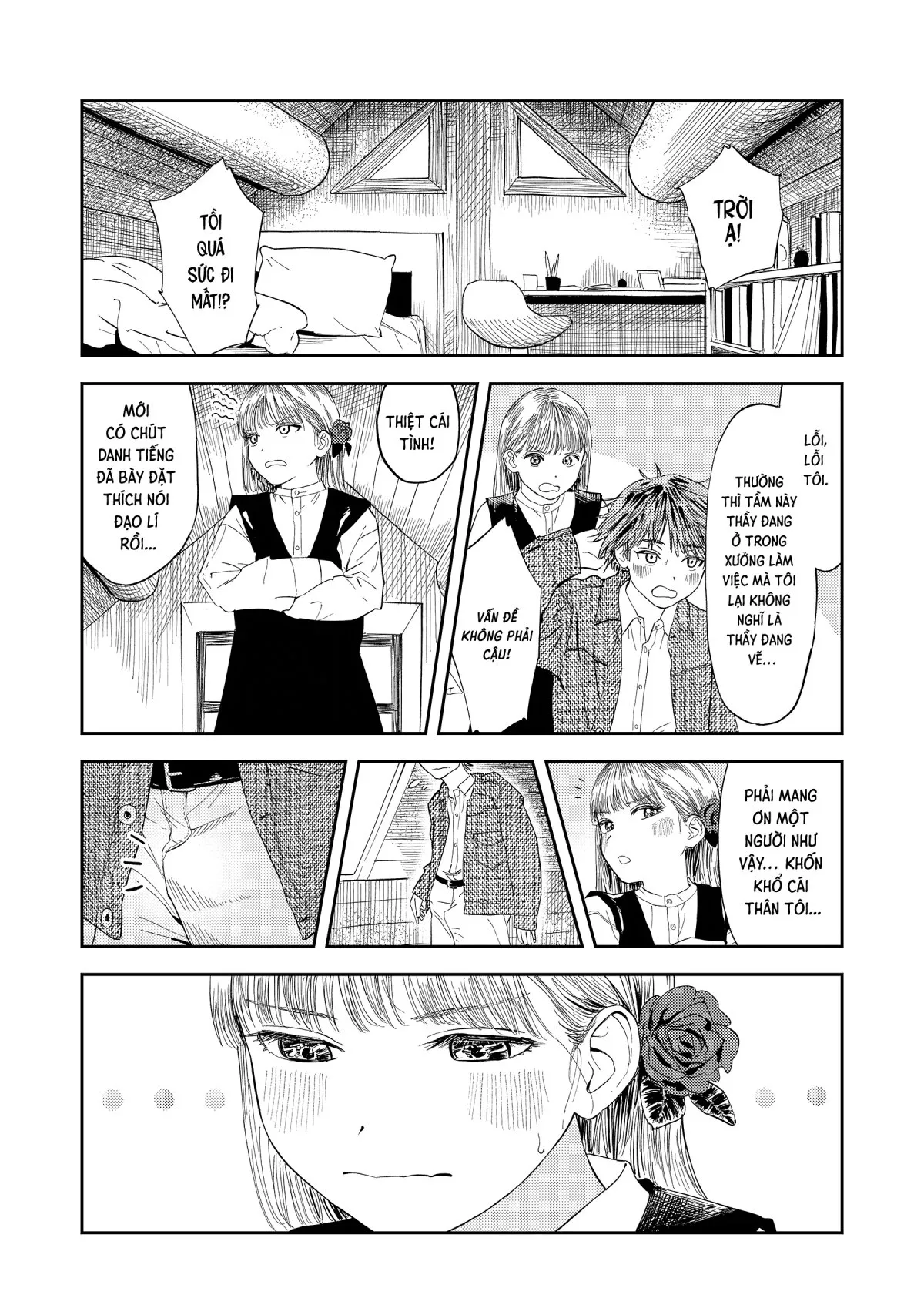 HentaiVN.net - Ảnh 7 - Chuyện tình nơi xưởng vẽ - Chap 1