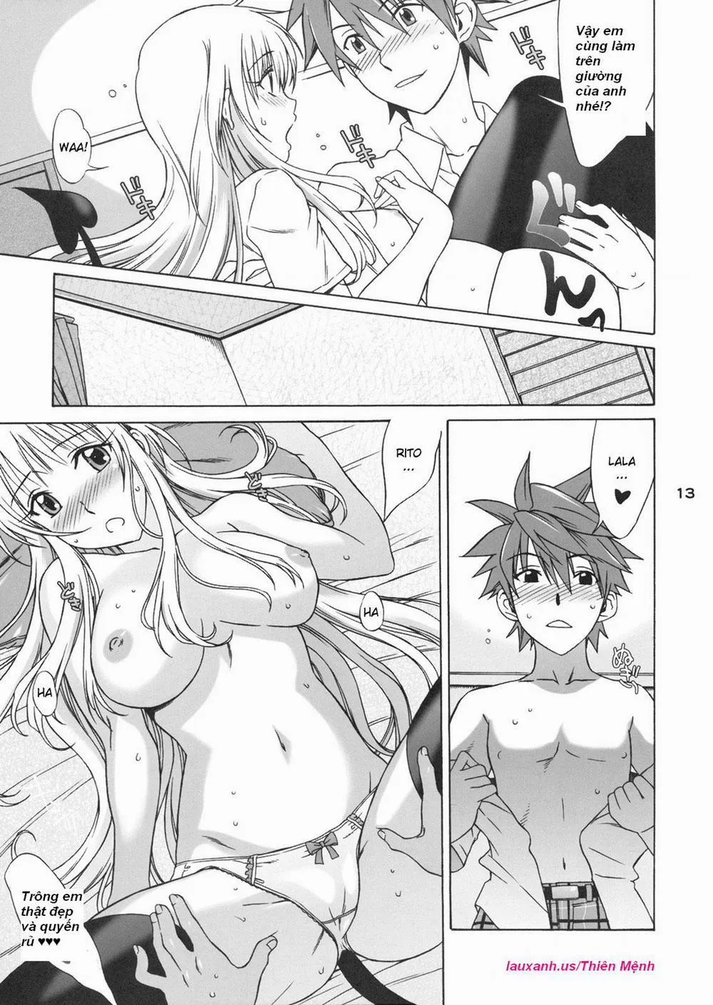 HentaiVN.net - Ảnh 13 - Dont Kiss My Tail! (To Love-Ru) - Chap 1
