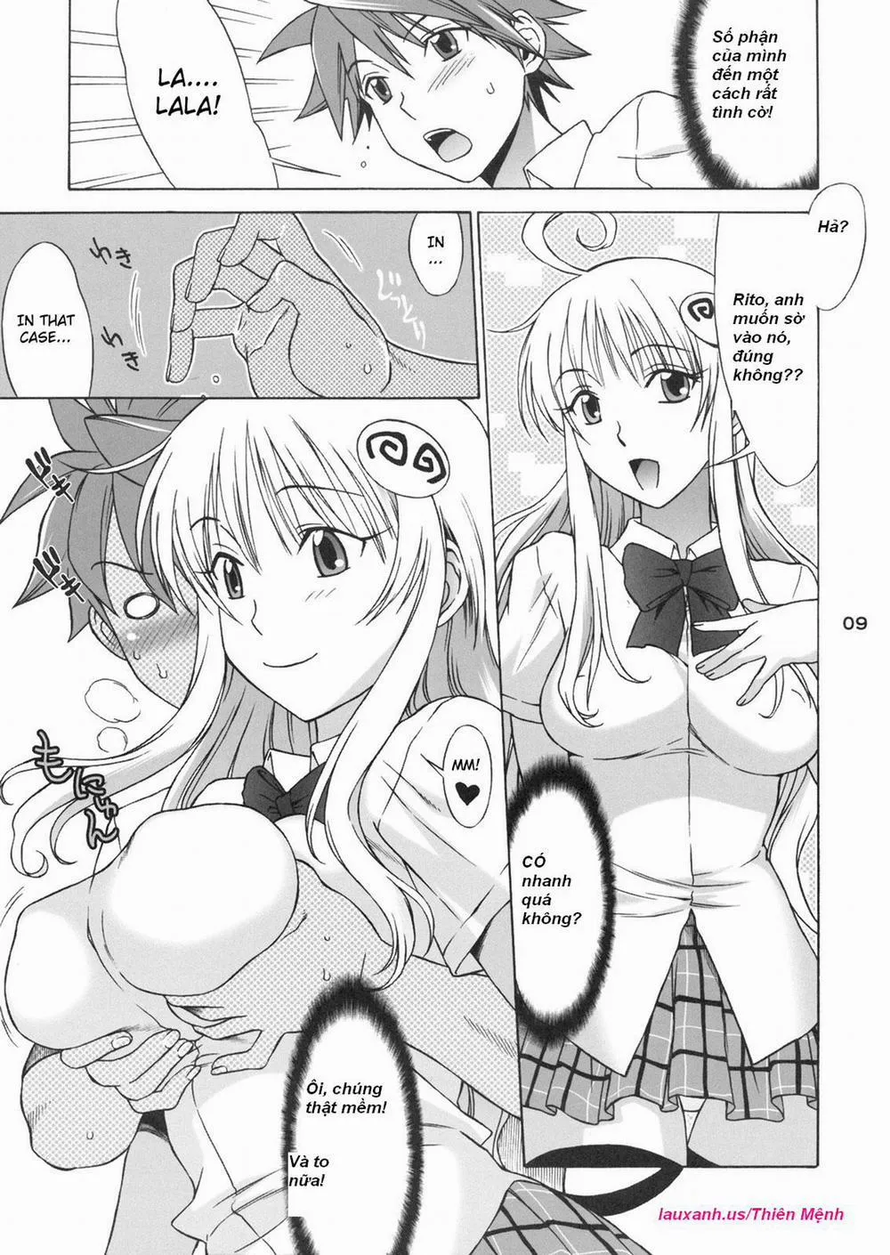 HentaiVN.net - Ảnh 9 - Dont Kiss My Tail! (To Love-Ru) - Chap 1