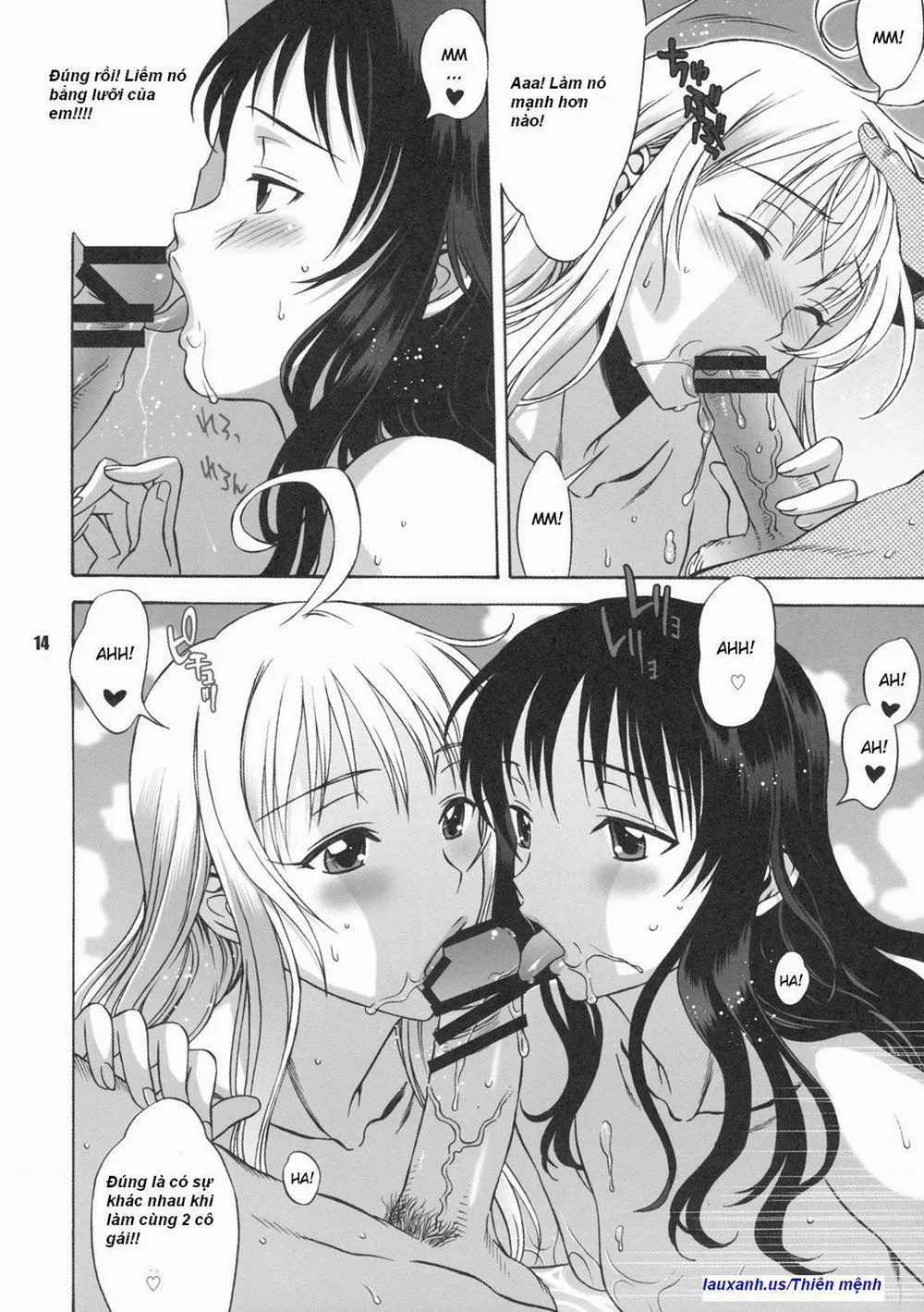 HentaiVN.net - Ảnh 13 - Dont Kiss My Tail! (To Love-Ru) - Chap 2