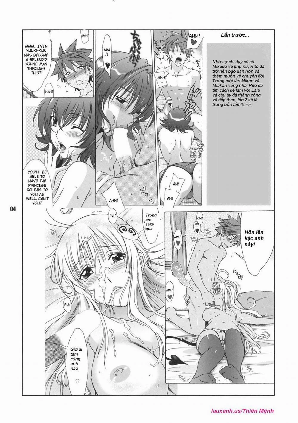 HentaiVN.net - Ảnh 3 - Dont Kiss My Tail! (To Love-Ru) - Chap 2