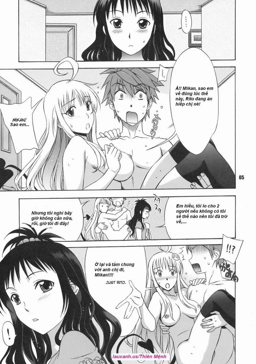 HentaiVN.net - Ảnh 4 - Dont Kiss My Tail! (To Love-Ru) - Chap 2