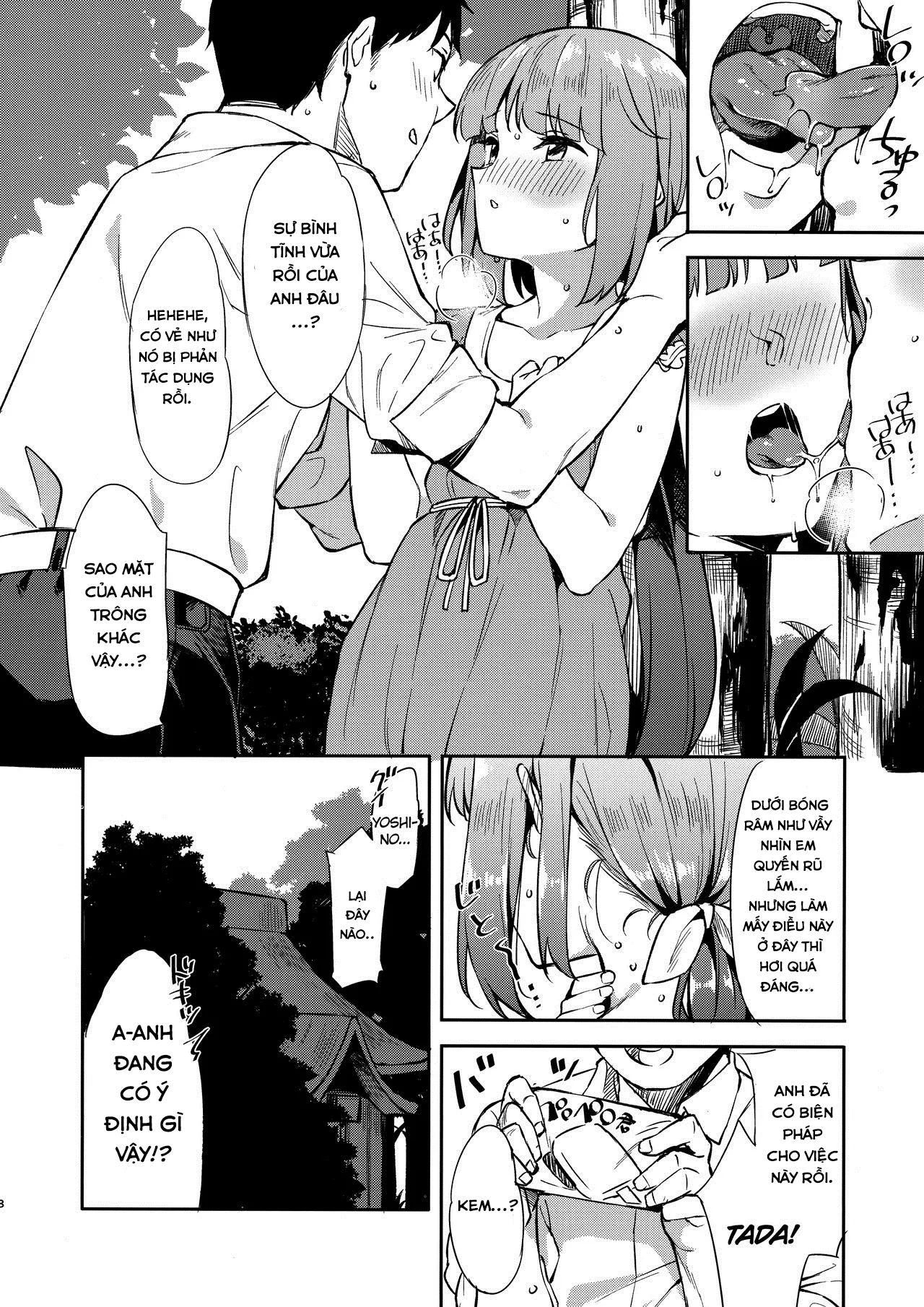 HentaiVN.net - Ảnh 7 - Yorita Yoshino to Yashiro no Hikage de (THE IDOLM@STER CINDERELLA GIRLS) - Chap 1